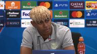 Lamine Yamal: "No me comparo con nadie, pero mucho menos con Messi"